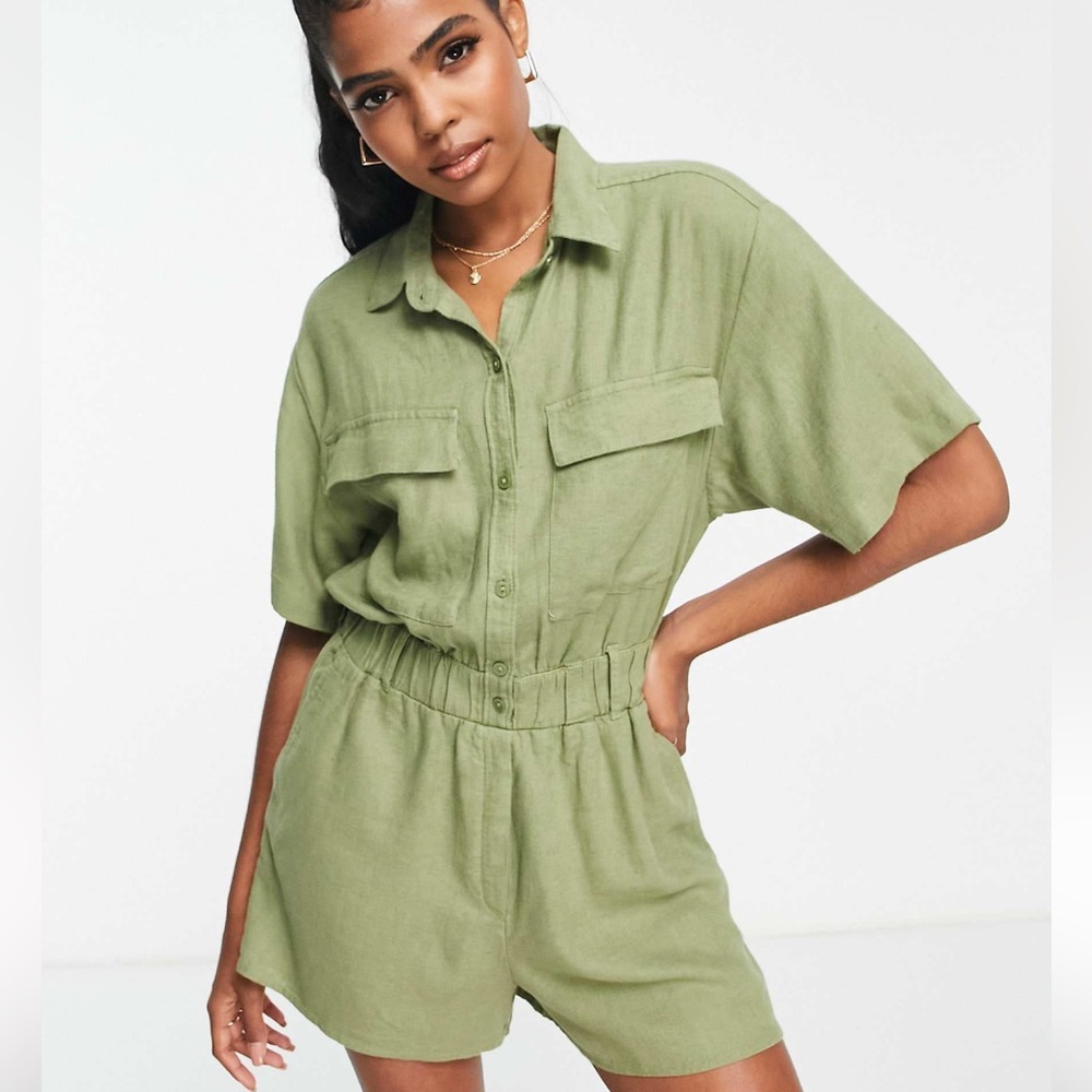 Abercrombie & Fitch Relaxed Romper